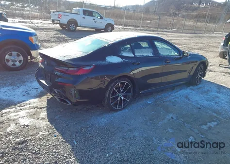 2020 BMW M850I Gtan Coupe xDrive z USA, uszkodzony, nr VIN WBAGV8C09LCE61579